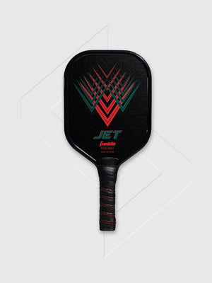 Franklin Jet Aluminium Pickleball Paddle Black/Red from Saxumo.com