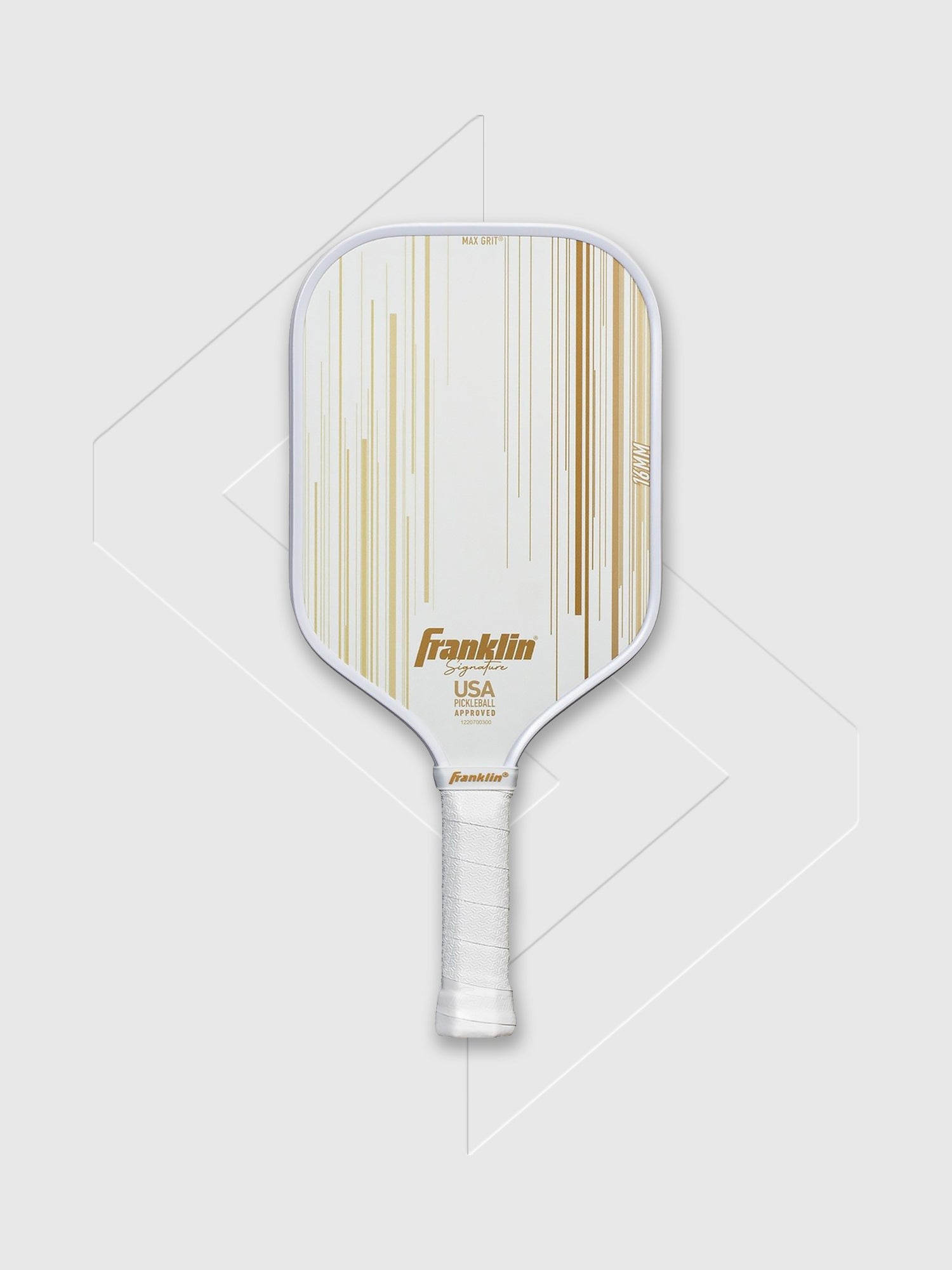 Franklin Signature Pro Series Pickleball Paddle White/Gold from Saxumo.com