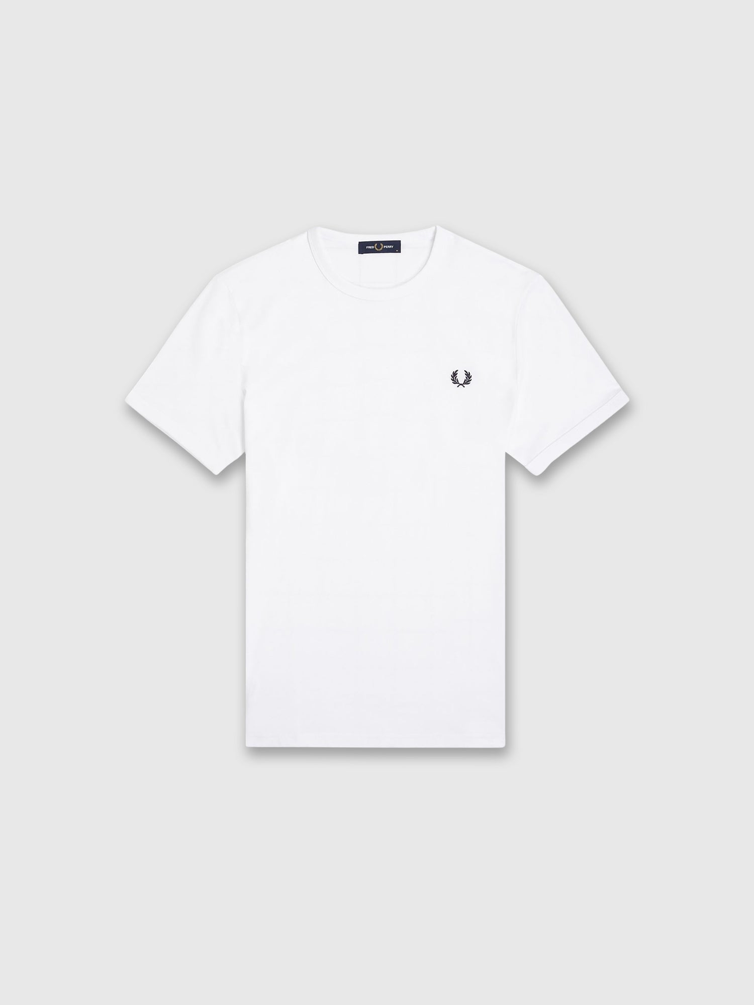 Fred Perry Ringer T-Shirt White from Saxumo.com