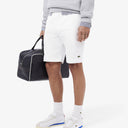 Lacoste Organic Brushed Cotton Fleece Shorts White from Saxumo