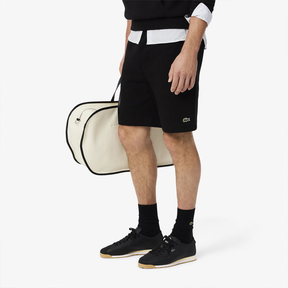 Lacoste Organic Brushed Cotton Fleece Short Black from Saxumo