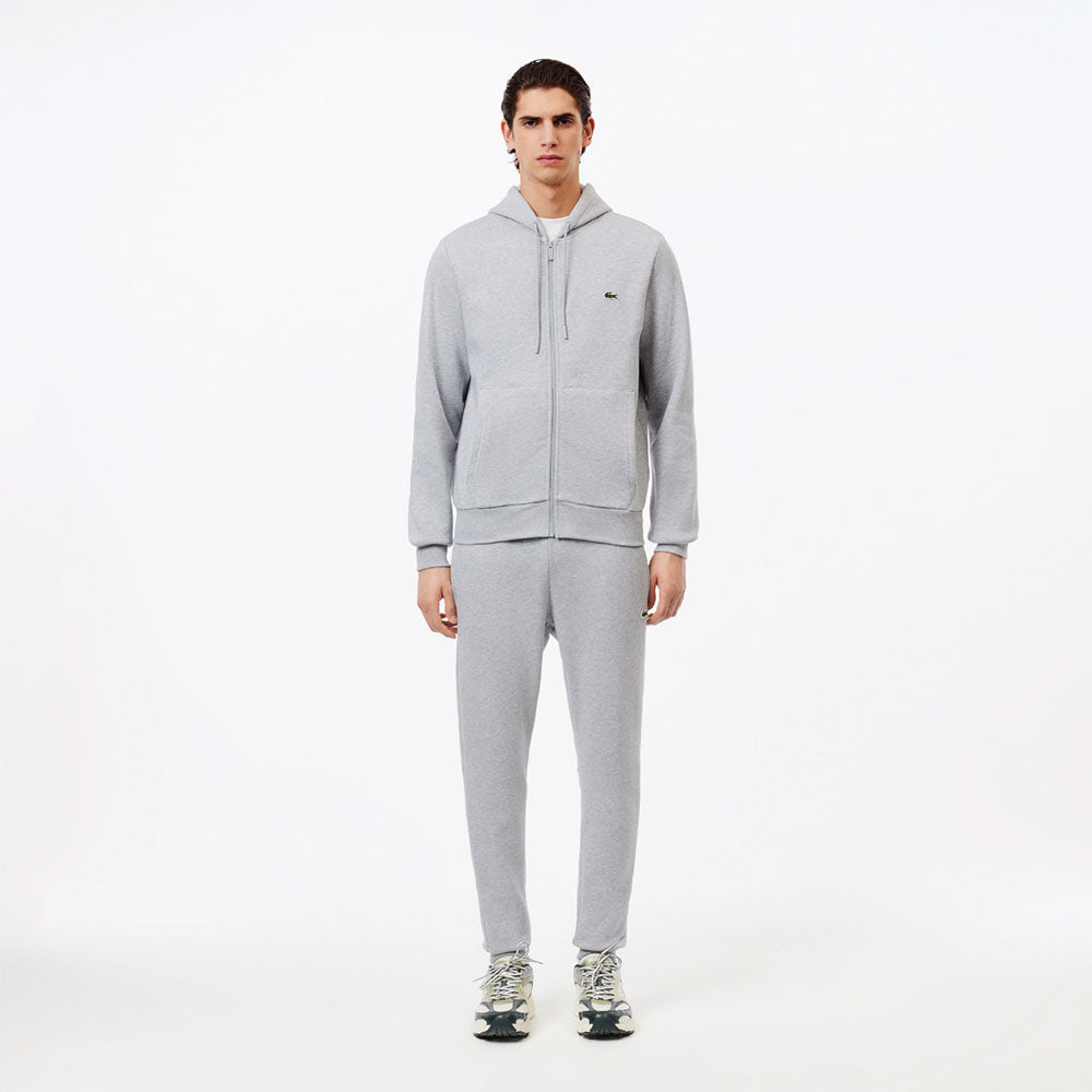 Lacoste Full Zip Fleece Tracksuit Set Grey from Saxumo