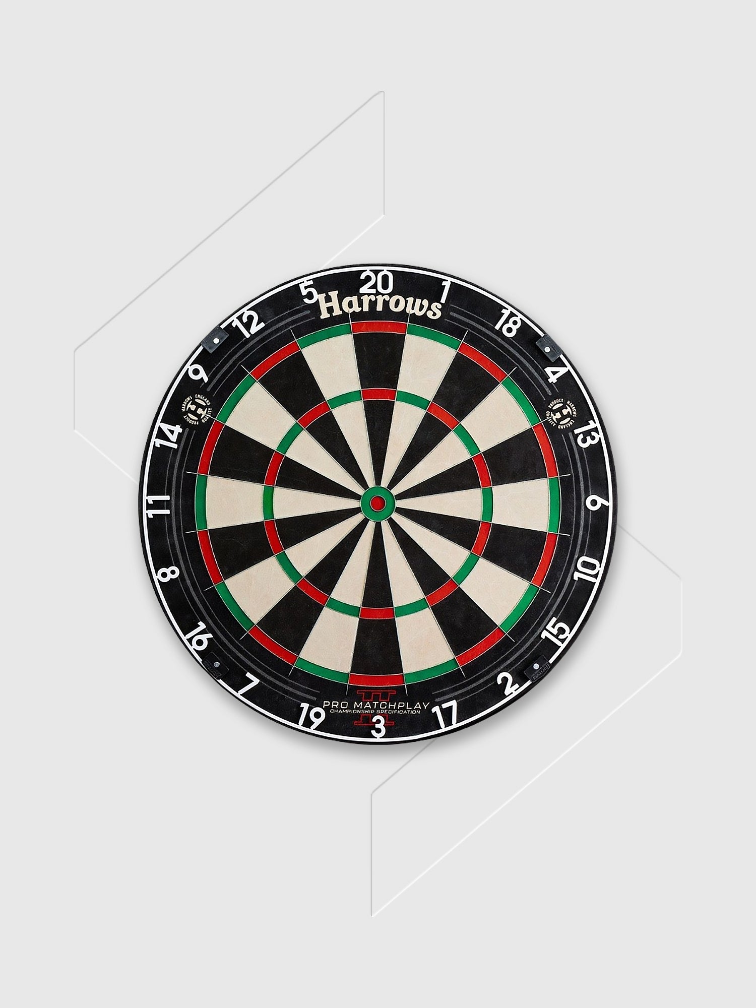 Harrows Pro Matchplay 2 Bristle Dartboard from Saxumo.com