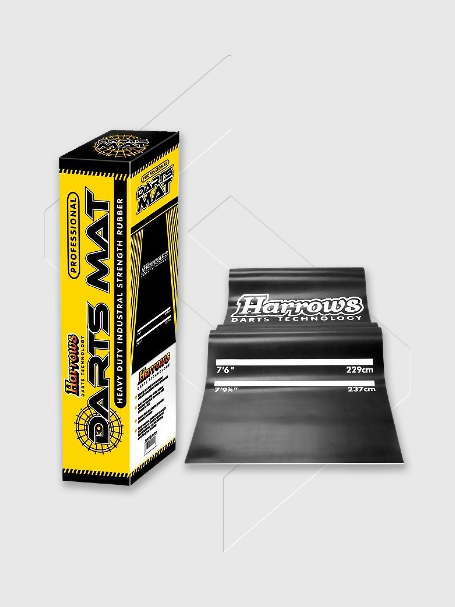 Harrows Pro Rubber Darts Mat 300x65cm from Saxumo.com