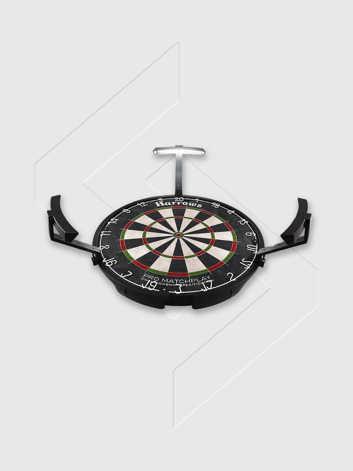 Harrows Trilight – Ultra Bright LED Dartboard Lighting System from Saxumo.com