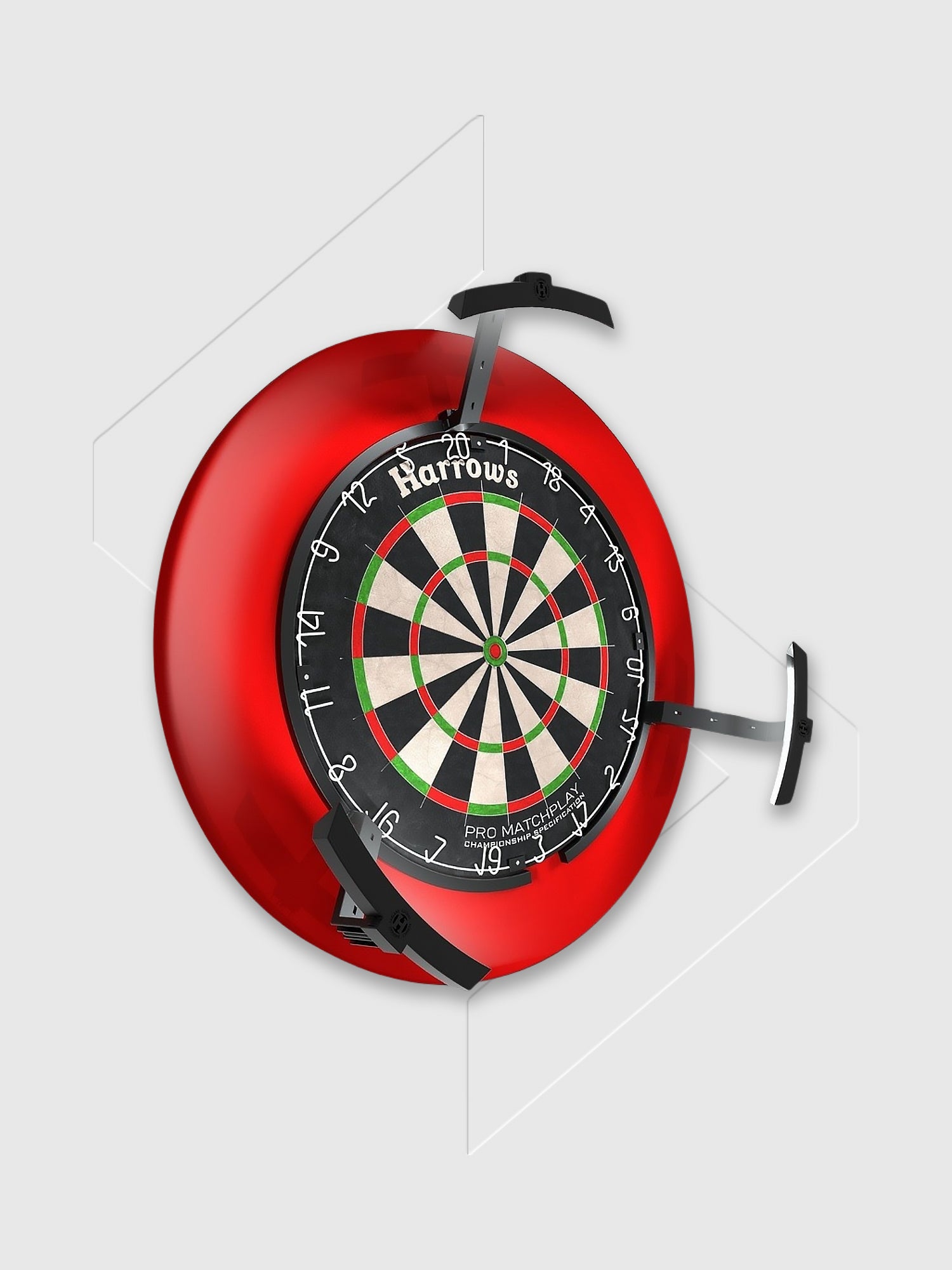 Harrows Trilight – Ultra Bright LED Dartboard Lighting System from Saxumo.com