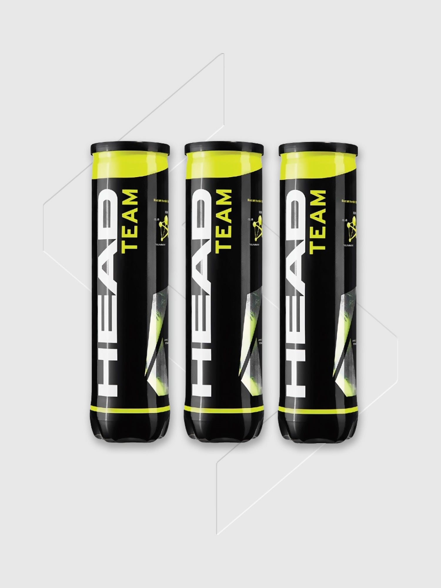 Head Team Tennis Balls (3 Tubes of 4) from Saxumo.com