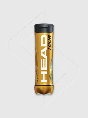 Head Tour Tennis Balls - Tube of 4 from Saxumo.com