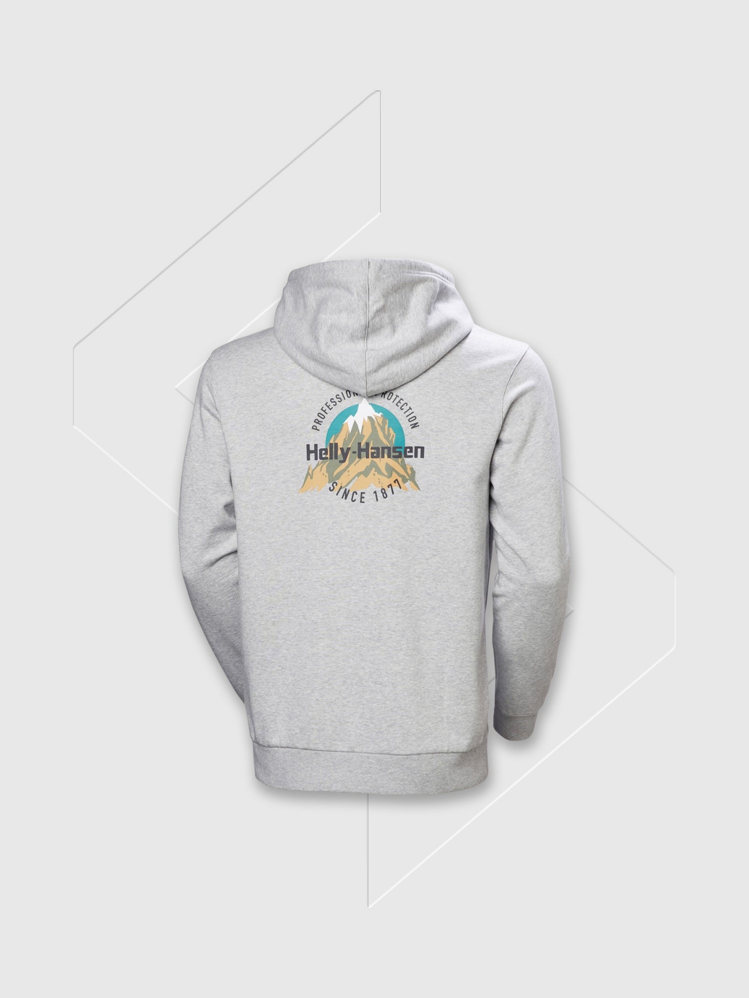 Helly Hansen Core Graphic Hoodie Grey from Saxumo.com