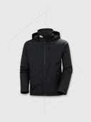 Helly Hansen Crew Hooded Midlayer Sailing Jacket 2.0 Black from Saxumo.com