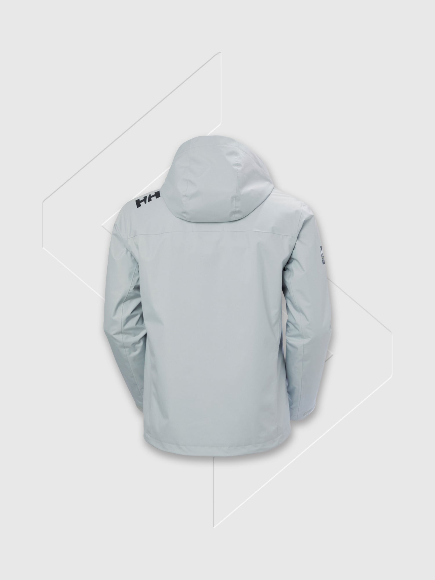 Helly Hansen Crew Hooded Midlayer Sailing Jacket 2.0 Grey from Saxumo.com