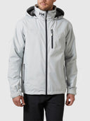 Helly Hansen Crew Hooded Midlayer Sailing Jacket 2.0 Grey from Saxumo.com