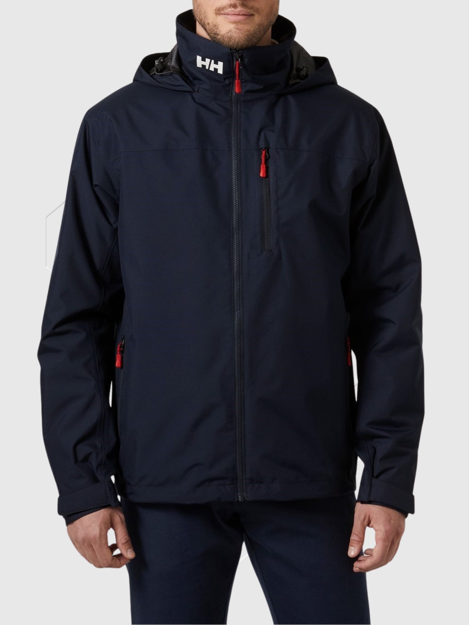 Helly Hansen Crew Hooded Midlayer Sailing Jacket 2.0 Navy from Saxumo.com