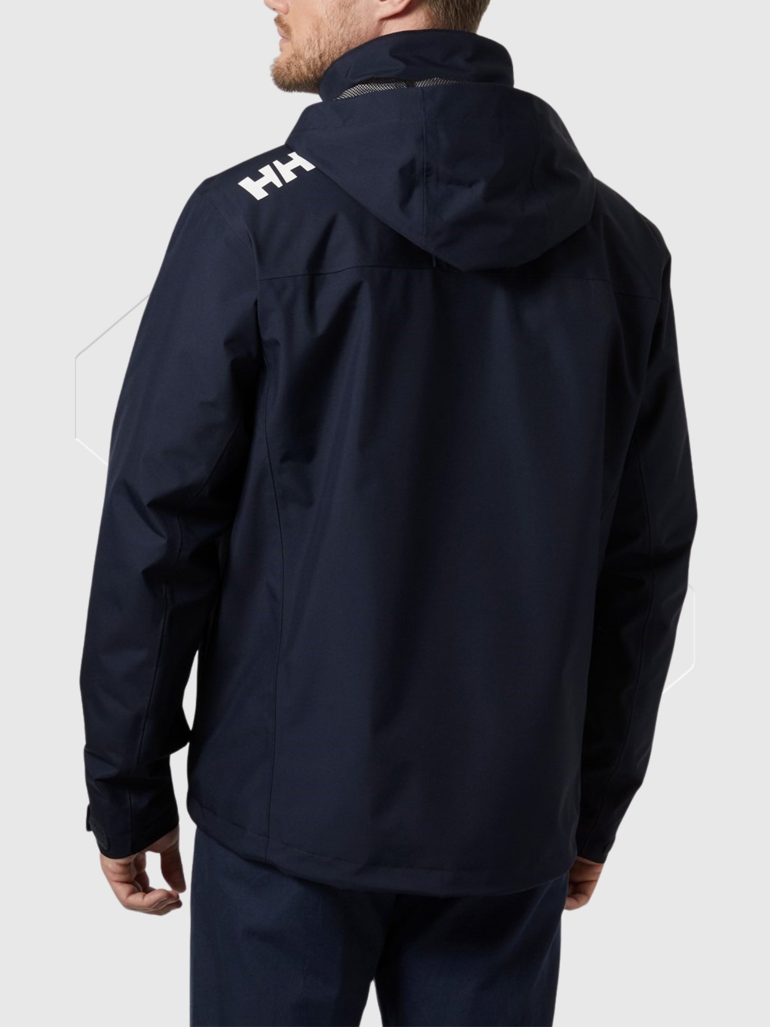 Helly Hansen Crew Hooded Midlayer Sailing Jacket 2.0 Navy from Saxumo.com