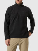 Helly Hansen Daybreaker Half Zip Fleece Black from Saxumo.com