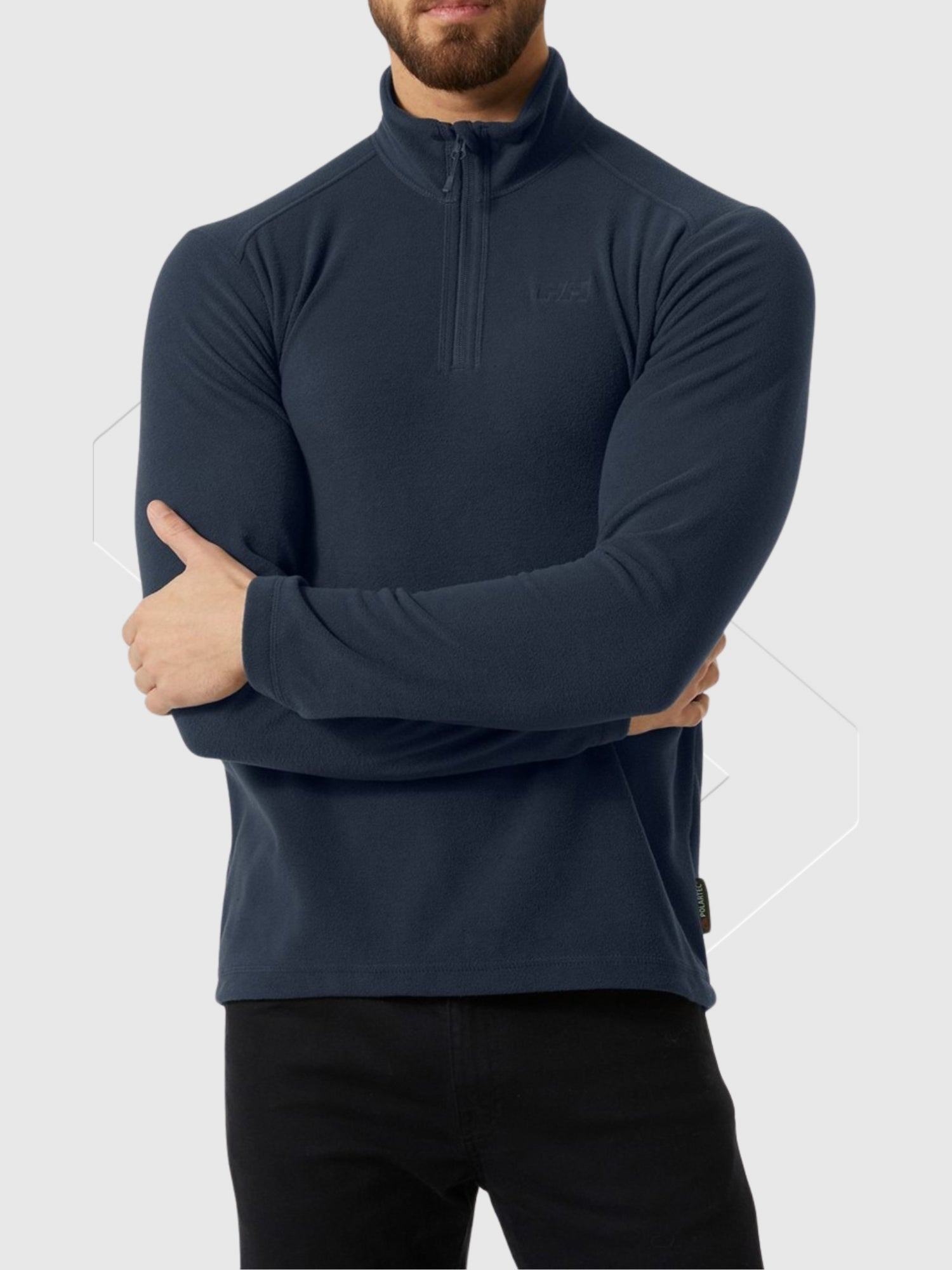 Helly Hansen Daybreaker Half Zip Fleece Navy from Saxumo.com