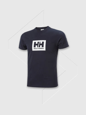 Helly Hansen HH Box T-Shirt Navy from Saxumo.com
