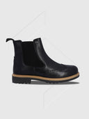 Hunter Cawdor Brogue Dealer Boot Black from Saxumo.com