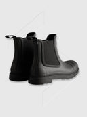 Hunter Commando Chelsea Boots Black from Saxumo.com