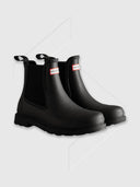Hunter Commando Chelsea Boots Black from Saxumo.com
