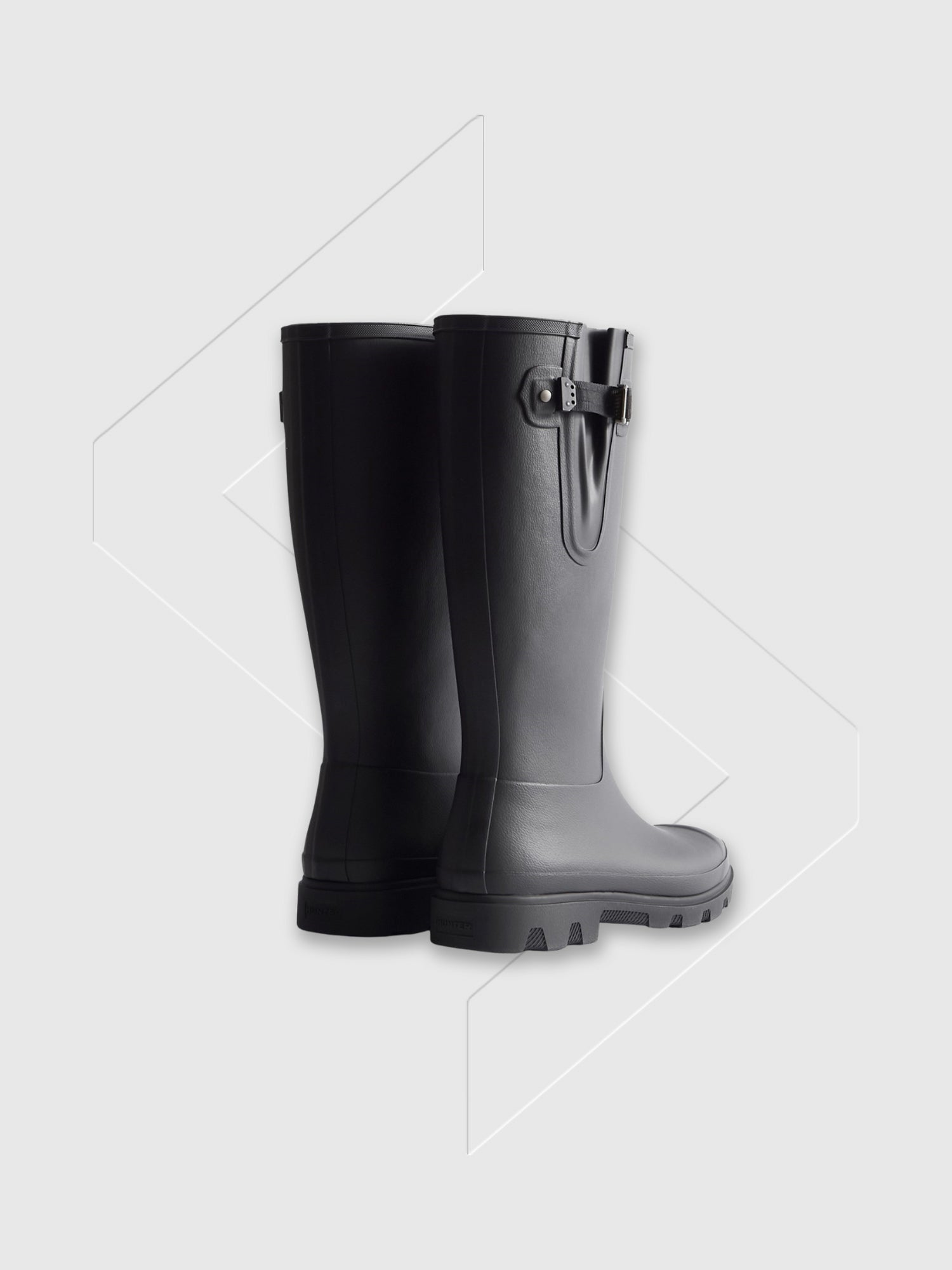 Hunter Downpour Adjustable Boot Black from Saxumo.com