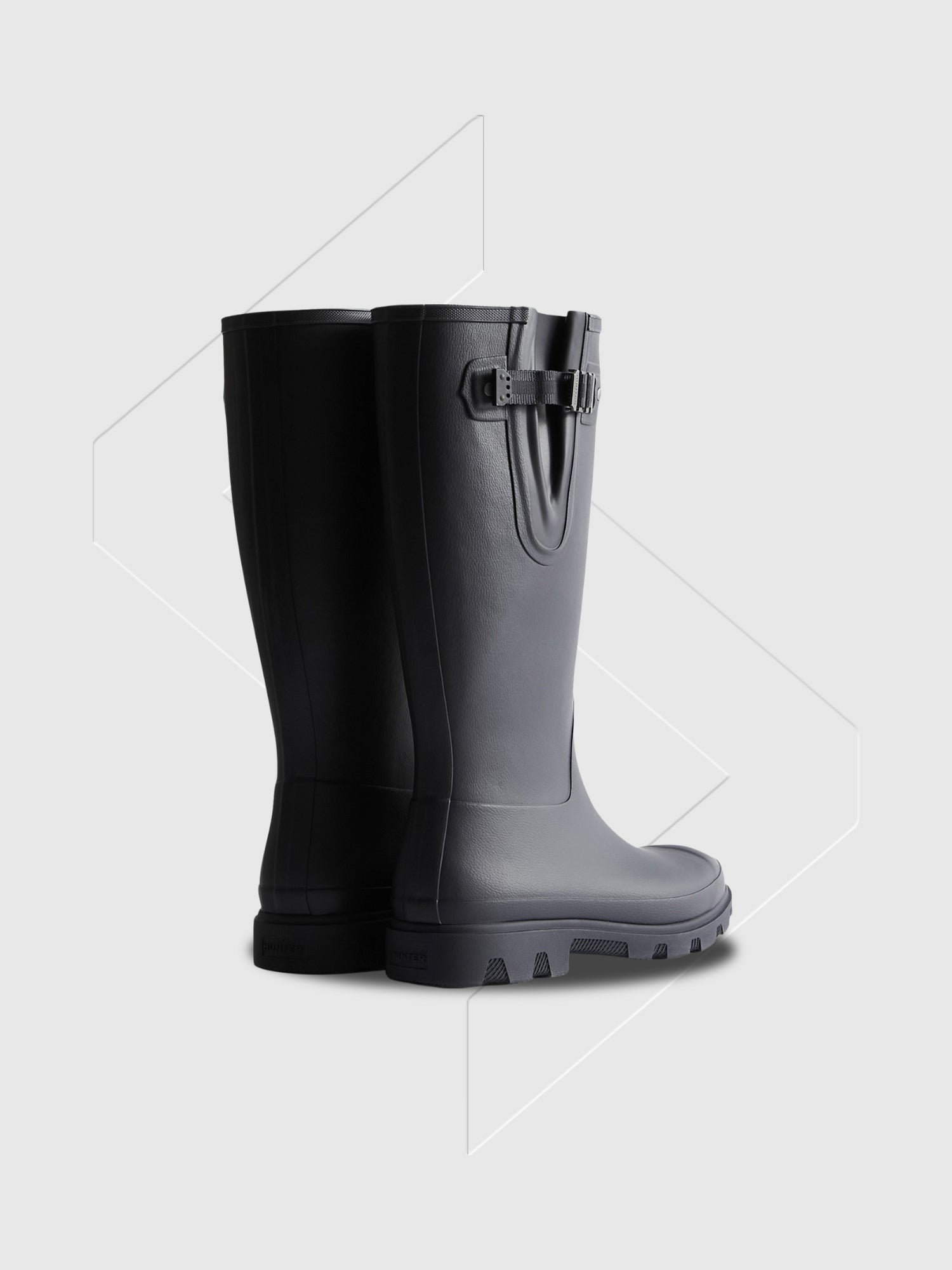 Hunter Downpour Adjustable Boot Hunter Navy from Saxumo.com