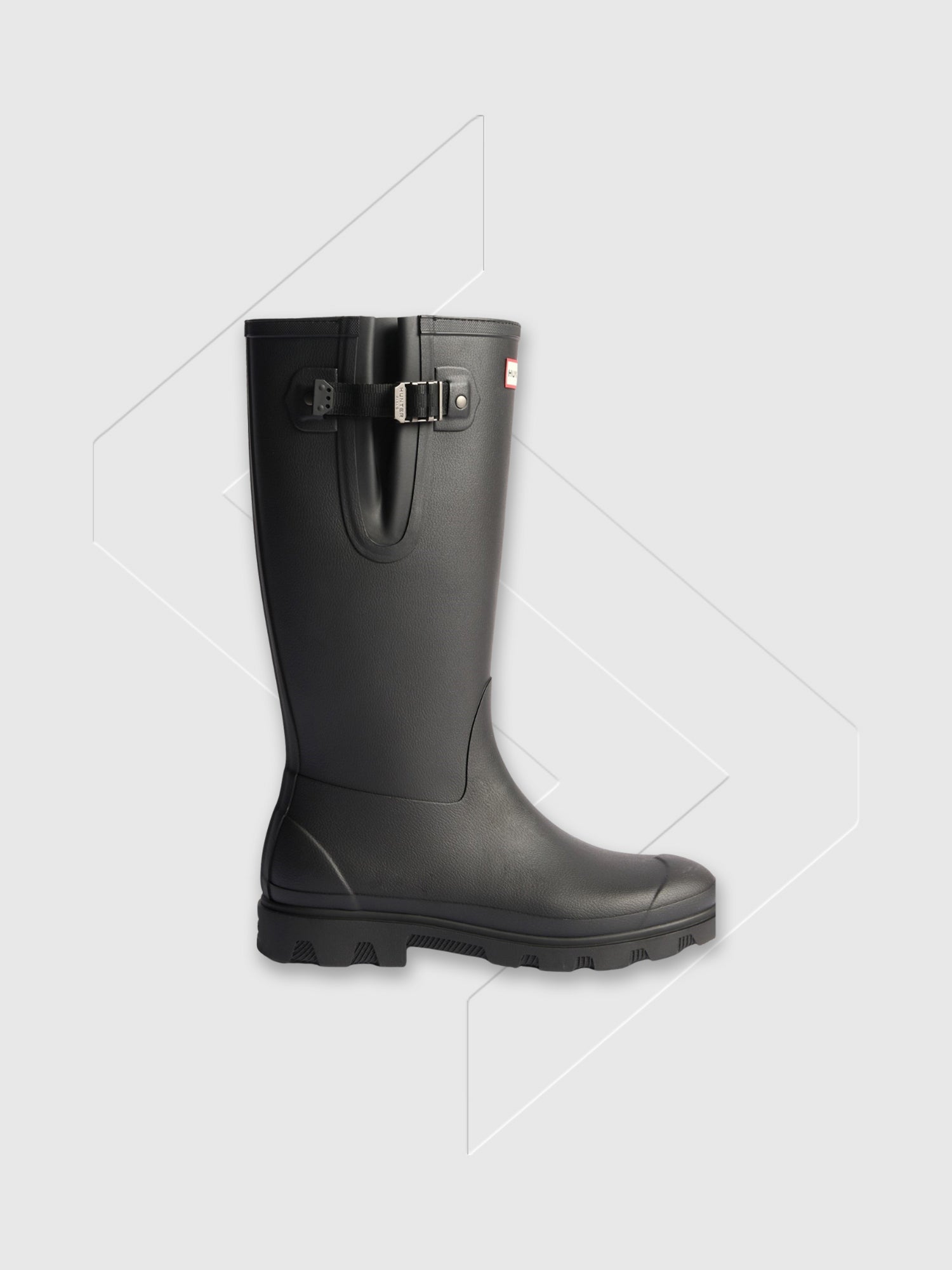 Hunter Field Downpour Adjustable Boot Black from Saxumo.com