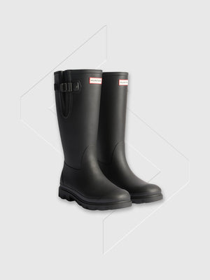 Hunter Field Downpour Adjustable Boot Black from Saxumo.com