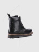 Hunter Loch Brogue Ankle Boot Black from Saxumo.com