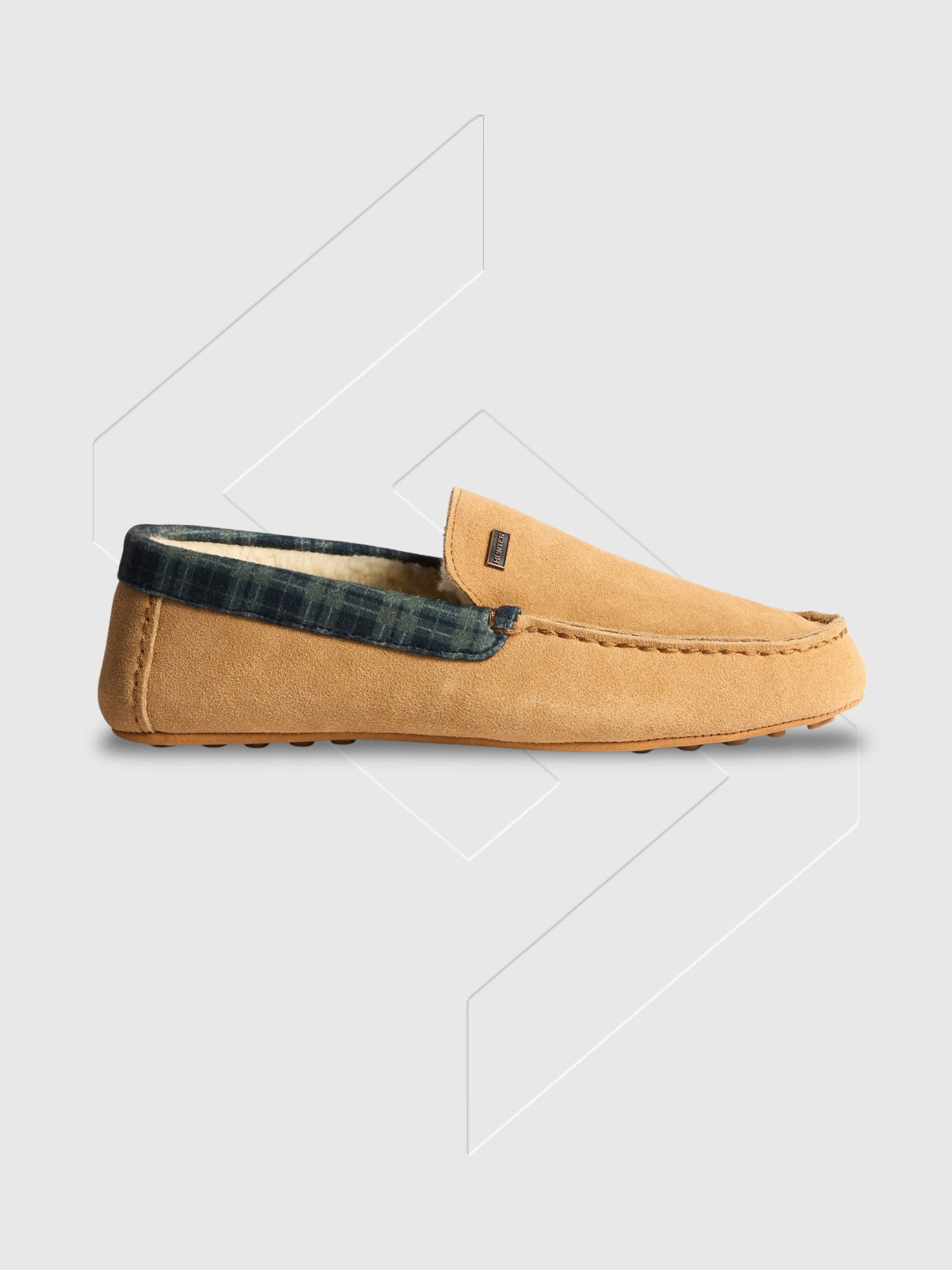Hunter Moccasin Slipper Biscuit from Saxumo.com