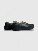 Hunter Moccasin Slipper Navy from Saxumo.com