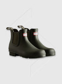 Hunter Original Chelsea Boot Dark Olive from Saxumo.com