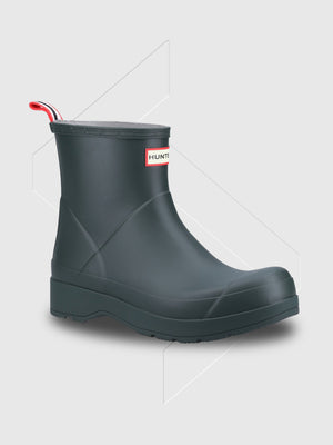 Hunter Original Play Short Wellington Boots Moss from Saxumo.com