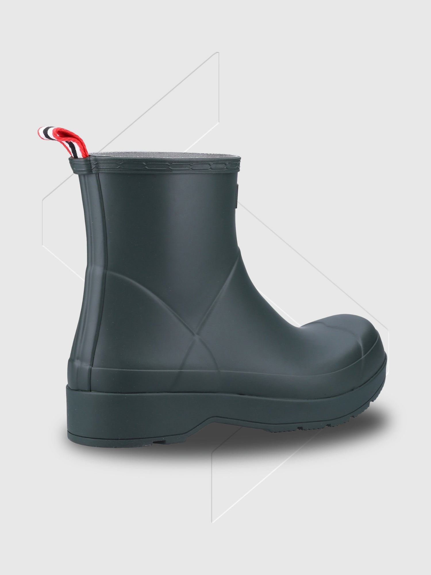 Hunter Original Play Short Wellington Boots Moss from Saxumo.com