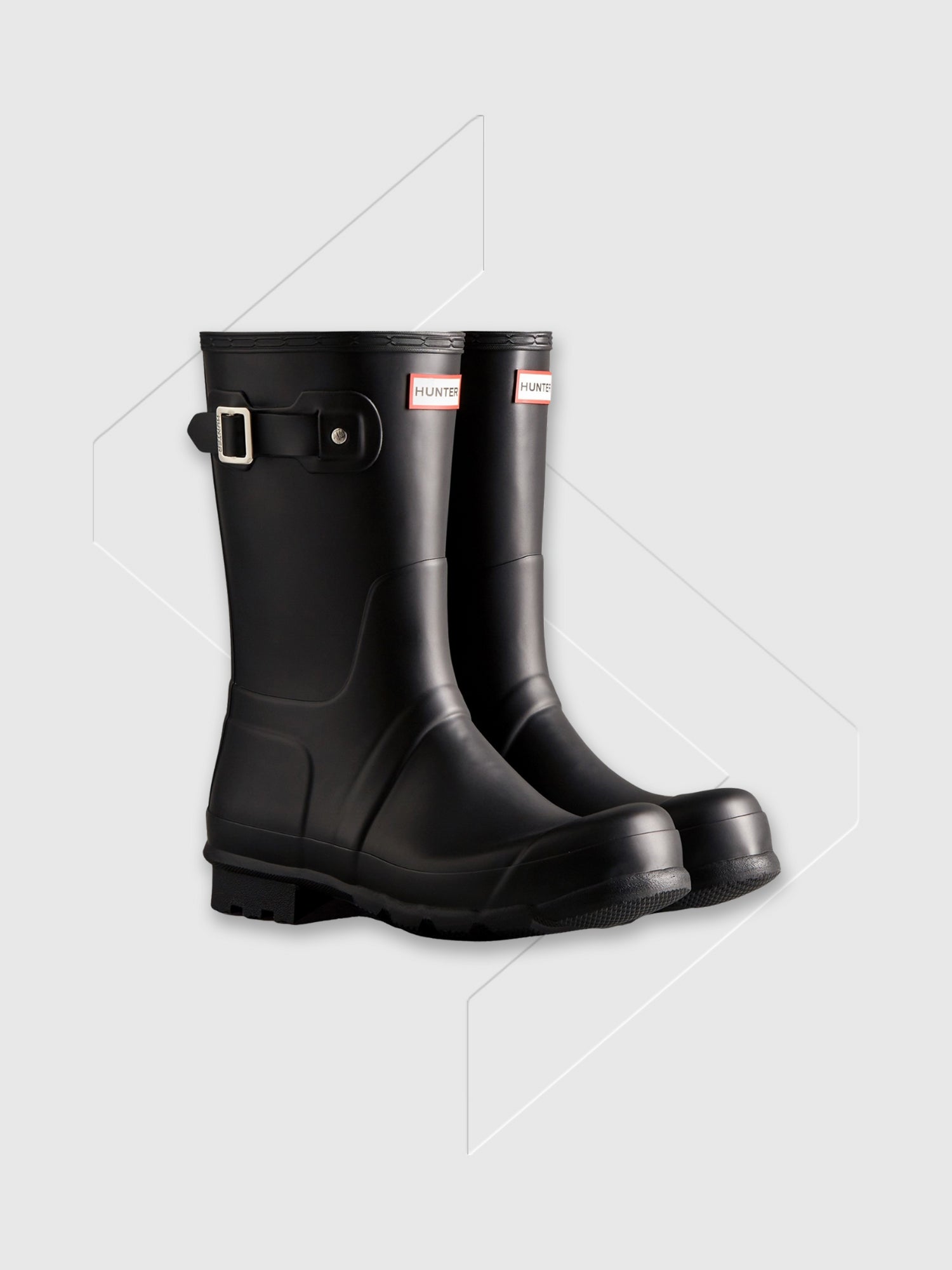 Hunter Original Short Wellington Boots Black from Saxumo.com