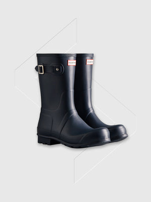 Hunter Original Short Wellington Boots Navy from Saxumo.com