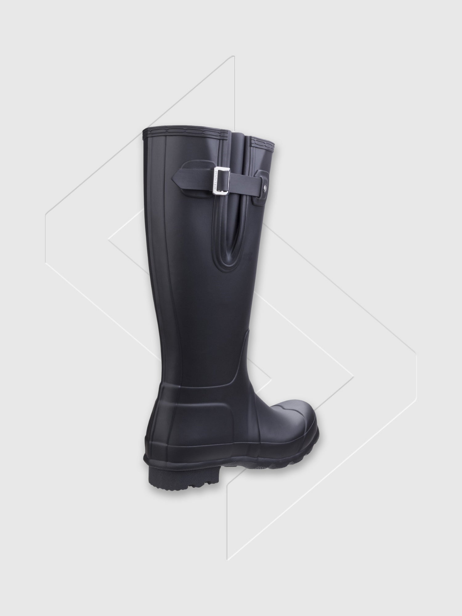 Hunter Original Side Adjustable Wellington Boots Black from Saxumo.com
