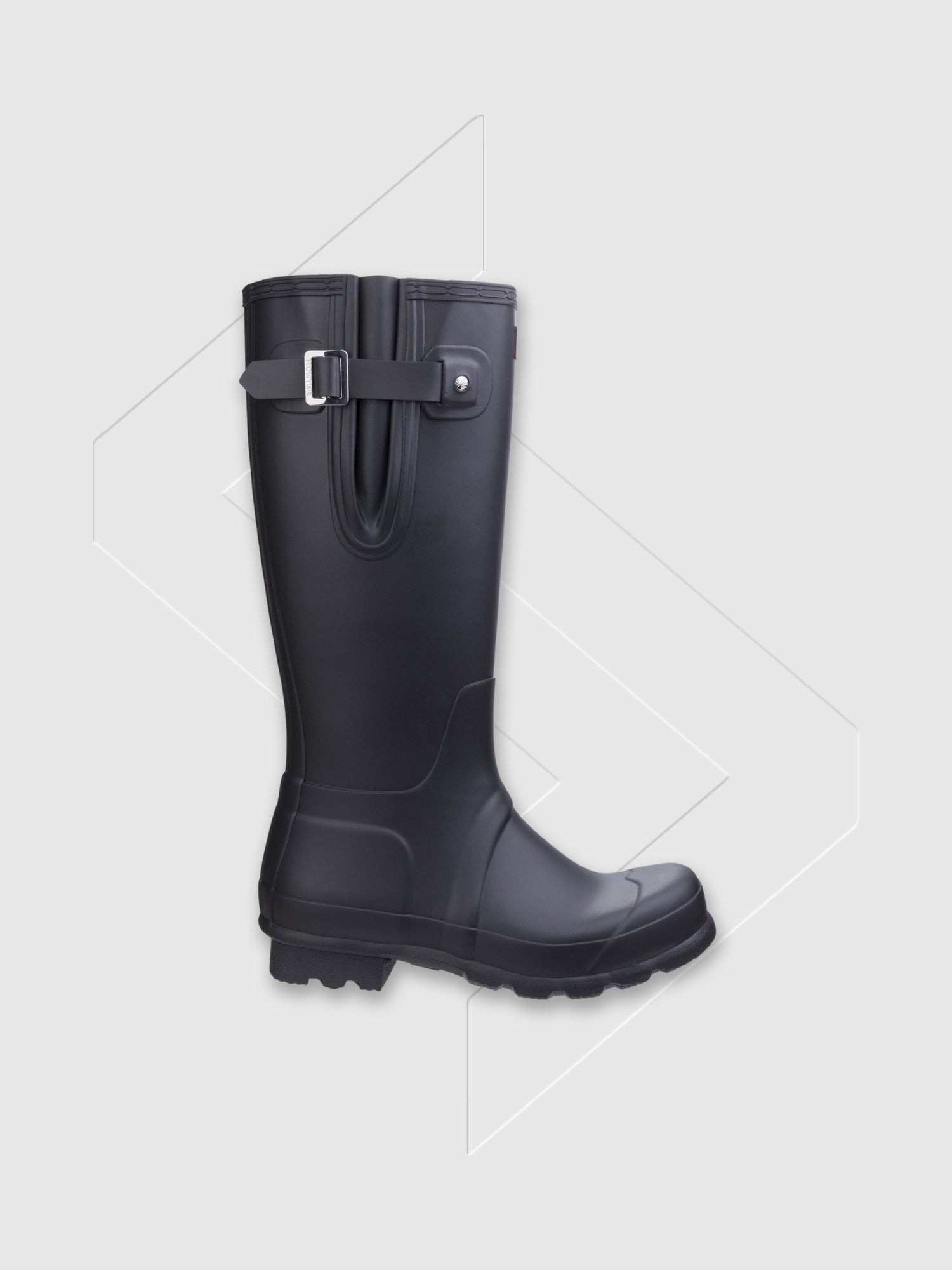 Hunter Original Side Adjustable Wellington Boots Black from Saxumo.com