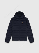 Lyle And Scott Stretch Lightweight Quilted Jacket Dark Navy