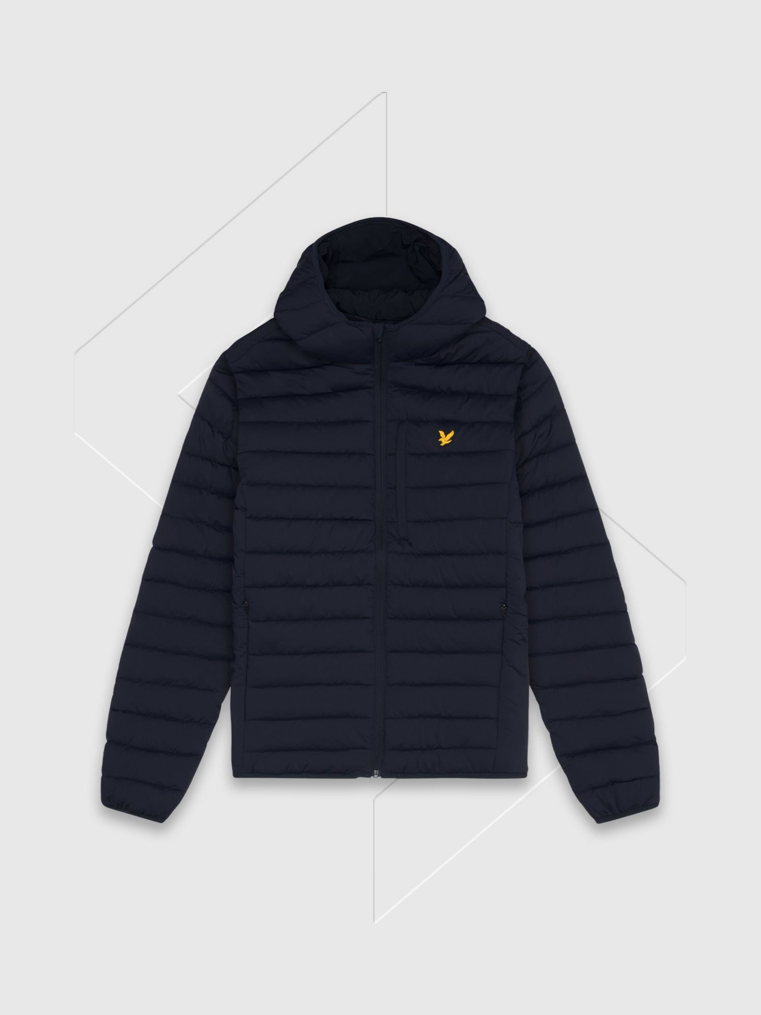 Lyle And Scott Stretch Lightweight Quilted Jacket Dark Navy from Saxumo.com