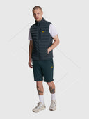 Lyle And Scott Stretch Lightweight Quilted Gilet Dark Navy from Saxumo