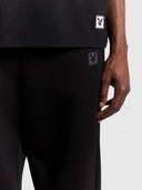 Lyle and Scott Loungewear Straight Leg Jogger Jet Black from Saxumo