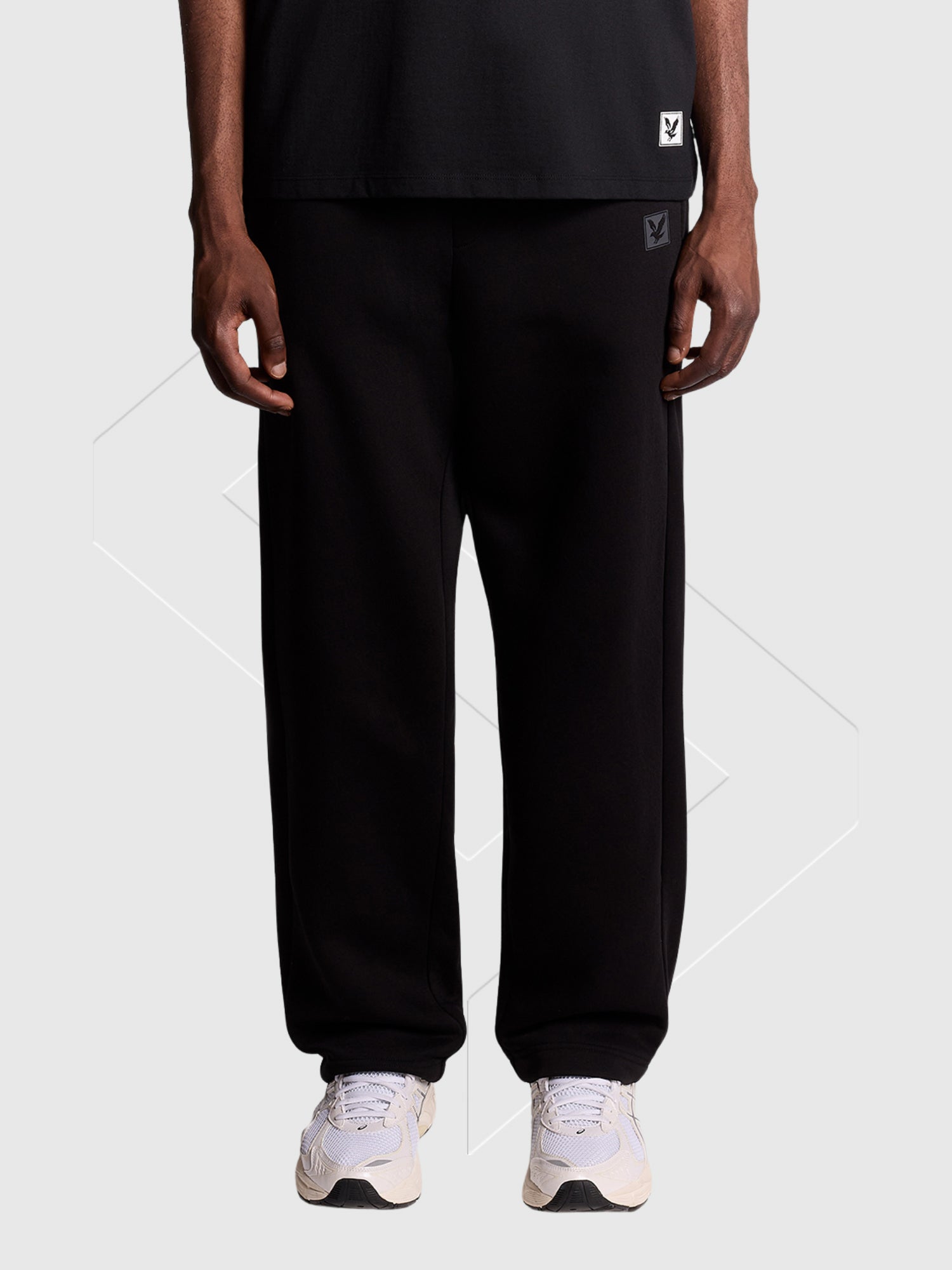 Lyle and Scott Loungewear Straight Leg Jogger Jet Black from Saxumo.com