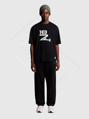 Lyle and Scott Loungewear Straight Leg Jogger Jet Black from Saxumo.com