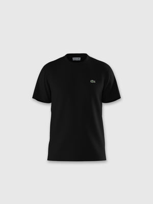 Lacoste Branded Stripe Band T-shirt Black from Saxumo.com