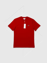 Lacoste Classic Fit Cotton Jersey T-shirt Red