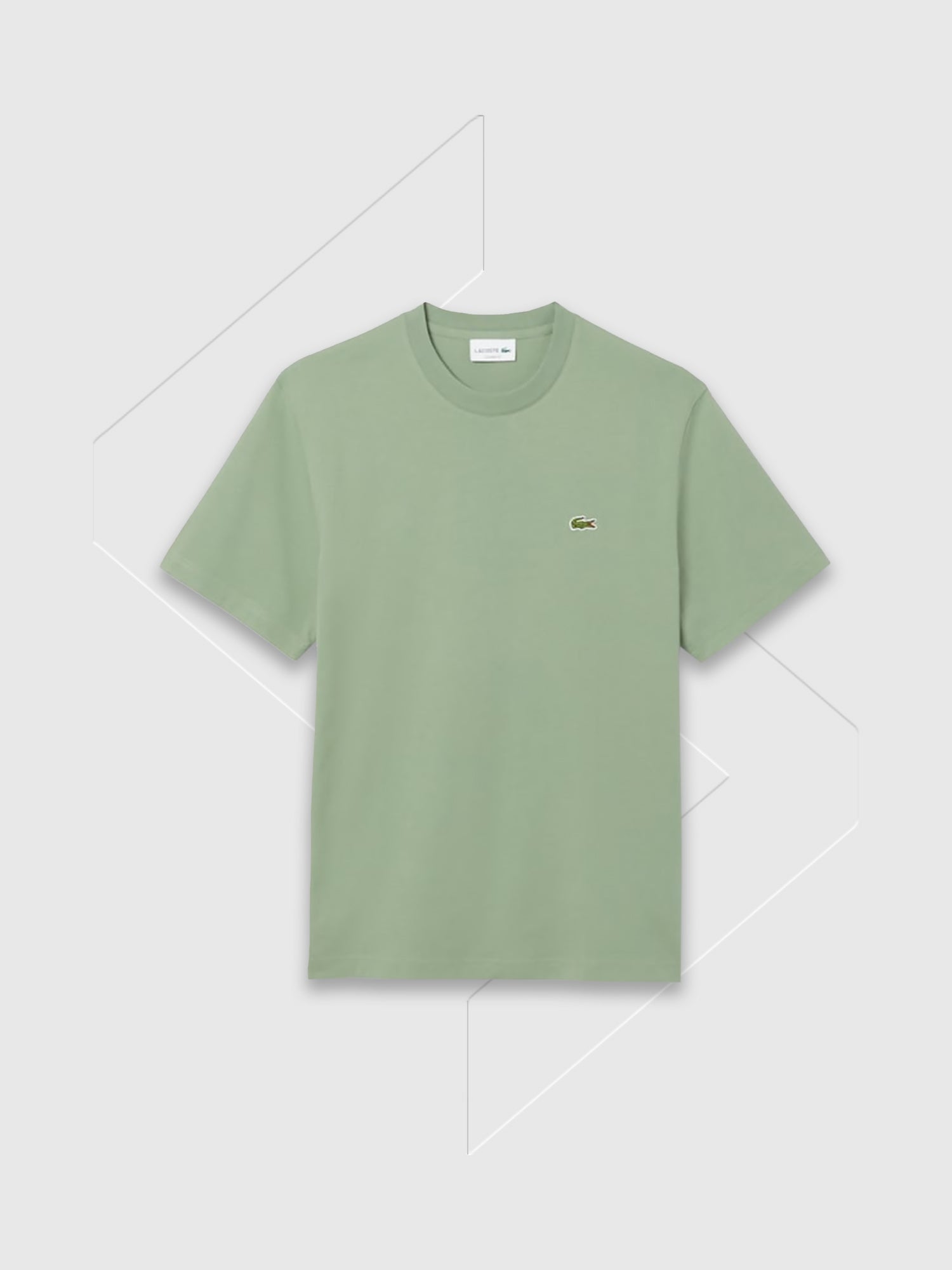 Lacoste Cotton T-Shirt Green from Saxumo