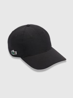 Lacoste Diamond Taffeta Sport Cap Black from Saxumo.com