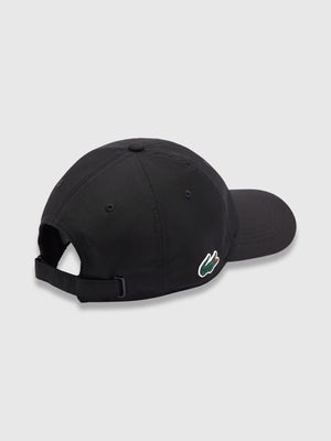 Lacoste Diamond Taffeta Sport Cap Black from Saxumo.com