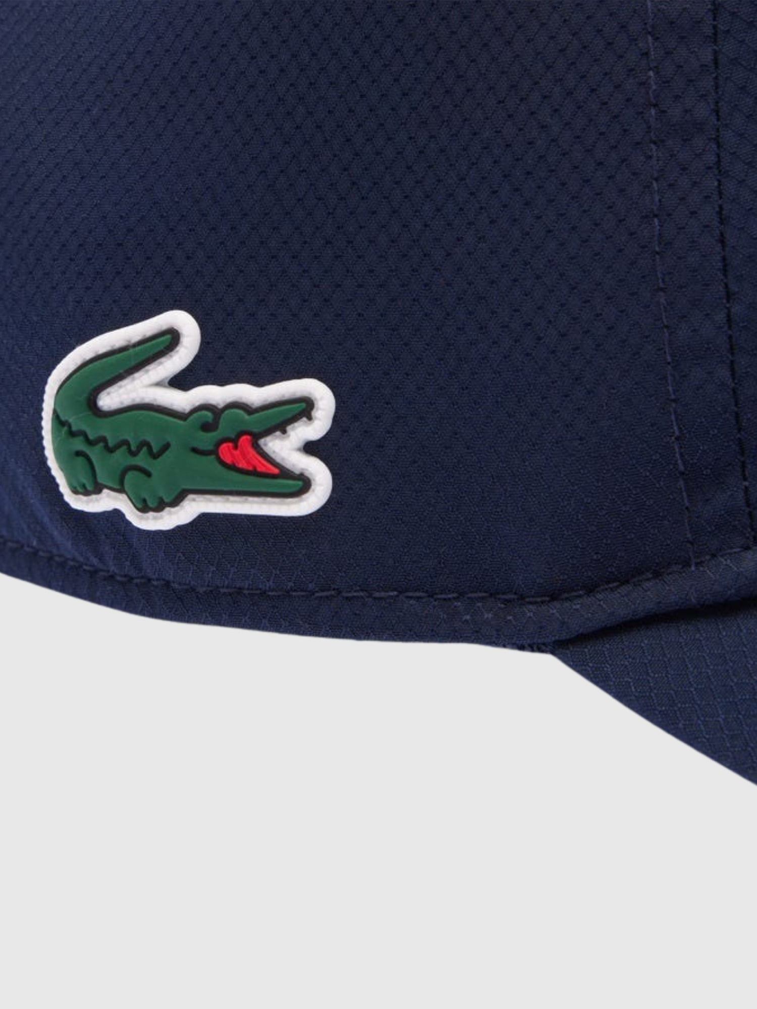 Lacoste Diamond Taffeta Sport Cap Navy Blue from Saxumo.com